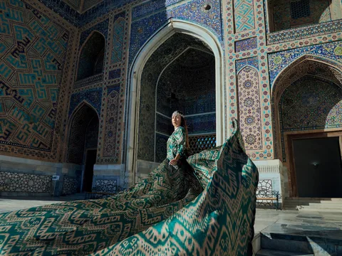 Свет Самарканда: фотосессия в Регистане