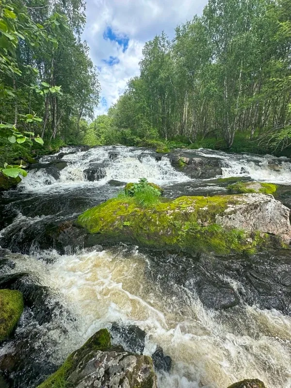 Поездка к водопадам Мурманской области