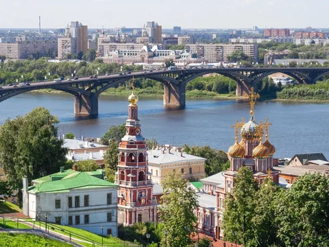 Знакомство с Нижним Новгородом на авто