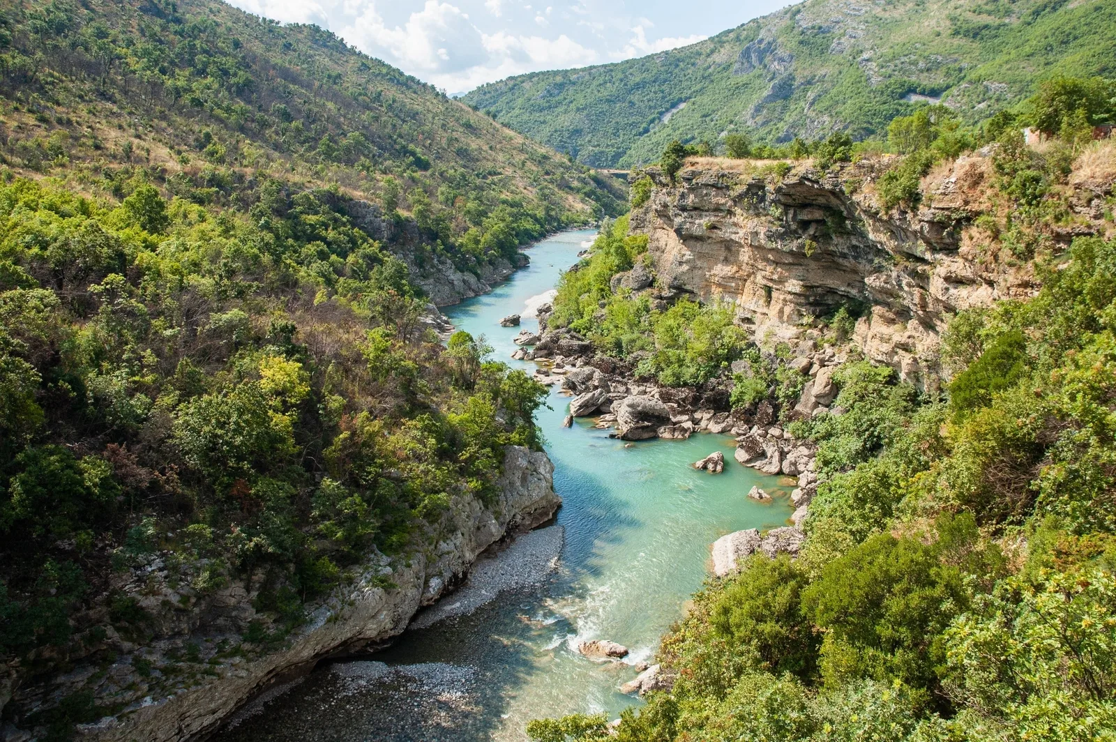 Красоты севера Черногории,  Каньоны