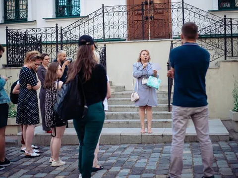 По ключевым местам Минска на автомобиле