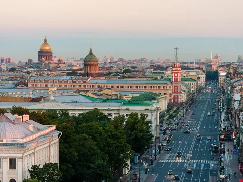 Пешком по центру города