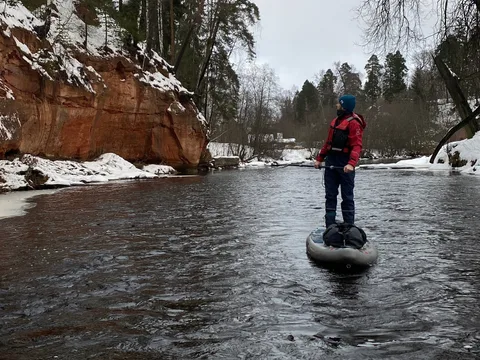 Сап-прогулка по р. Оредеж в межсезонье