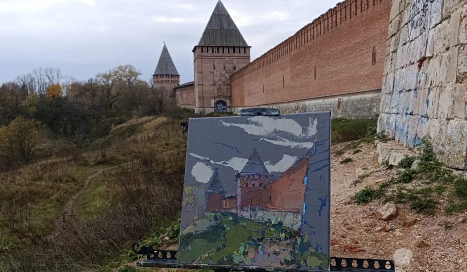 Индивидуальная арт-экскурсия «Рисуем в Смоленске»
