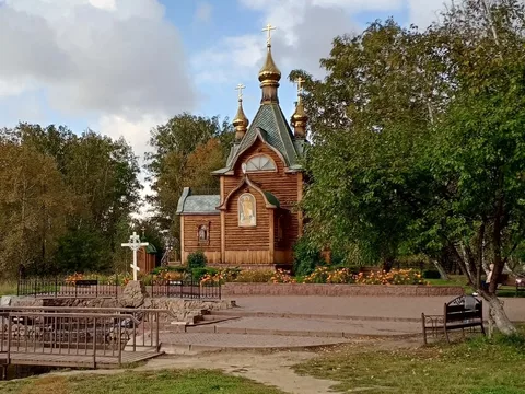 К святому источнику Ачаирского монастыря из Омска