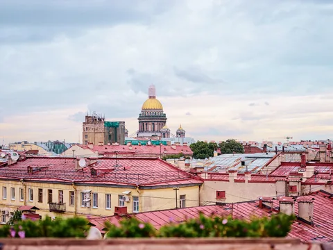 Легендарные дворы и парадные Петербурга. Подъём на безопасную крышу