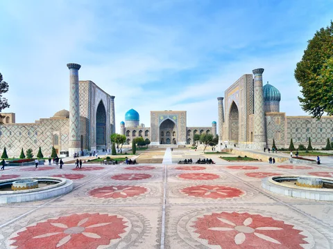 Голубые купола Самарканда: пешеходная прогулка