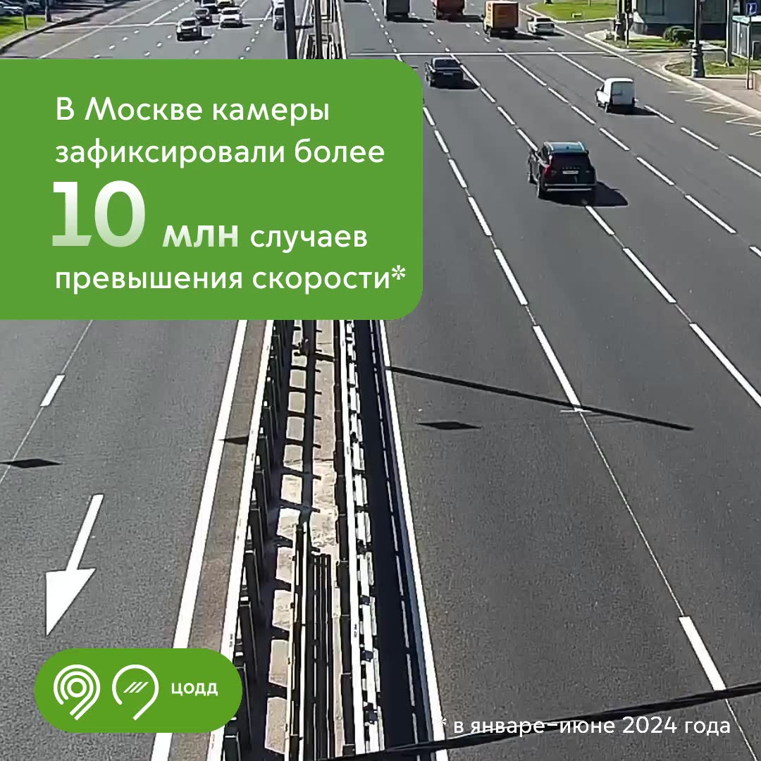 Где в Москве чаще всего превышают скорость