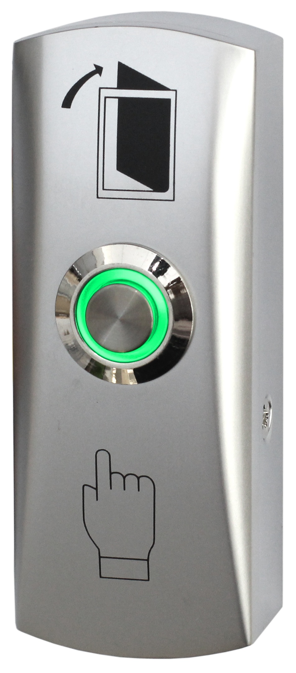 Кнопка металлическая, накладная Smartec ST-EX142L