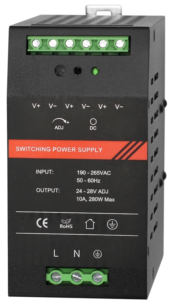 Блок питания стабилизированный Smartec ST-PS210DDU-BK