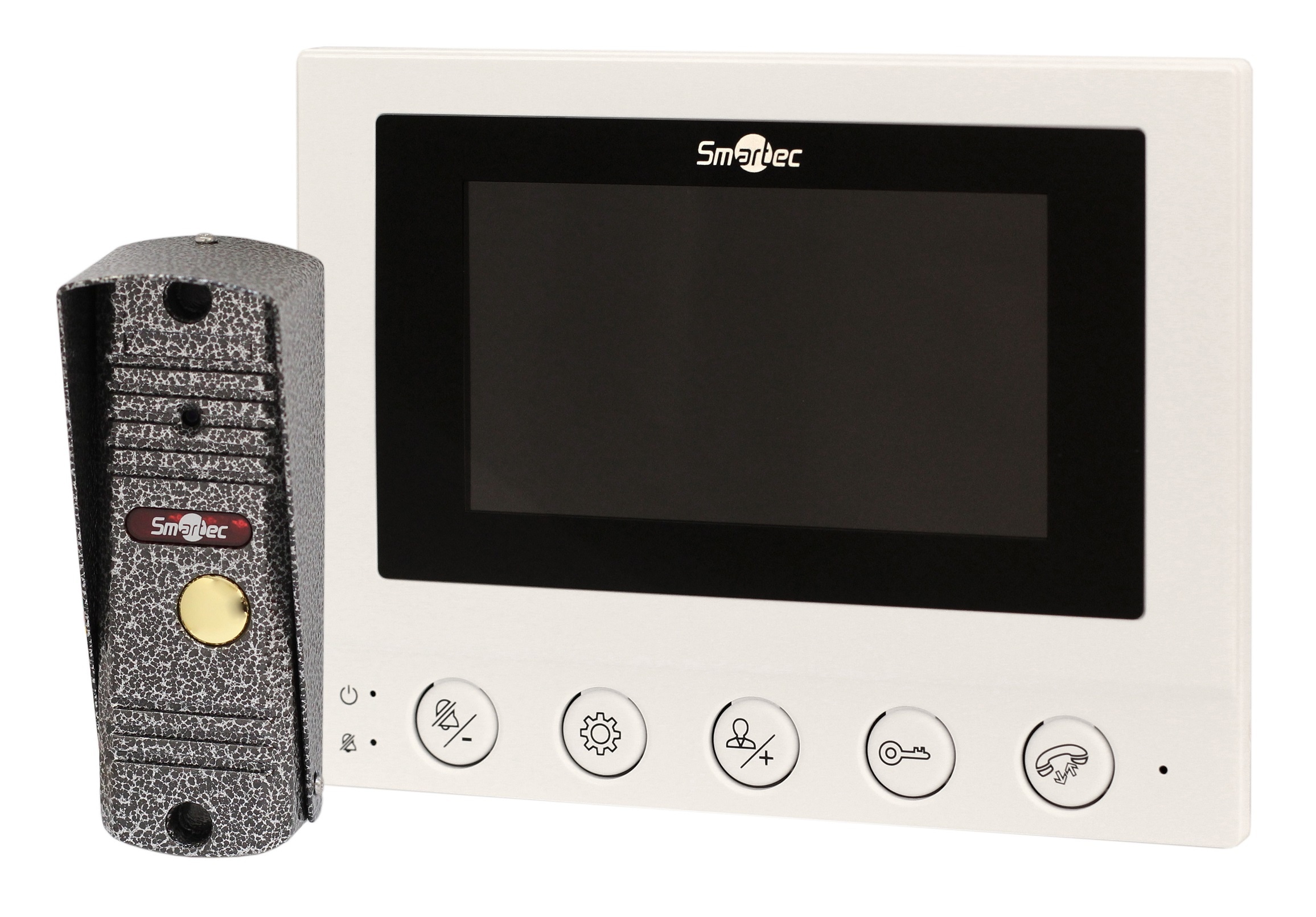 Комплект вызывной панели с монитором Smartec ST-MS604S-WT