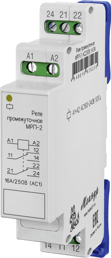 Реле промежуточное AC230В УХЛ4