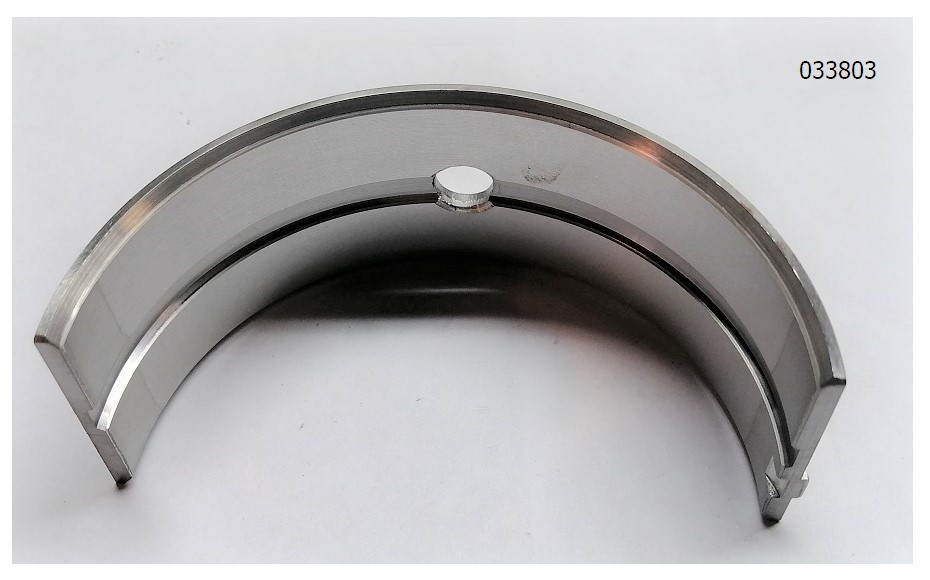 Вкладыш коренной верхний Yangdong Y4105D/Main bearing halfshell(upper)
