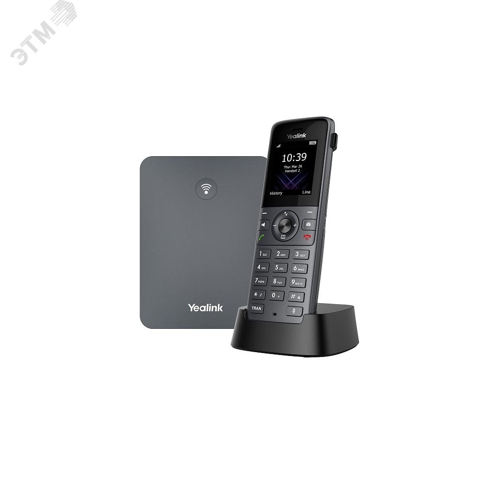 Система IP-DECT (Базовая станция W70B и Телефон IP-DECT W73H ) до 10 SIP-аккаунтов