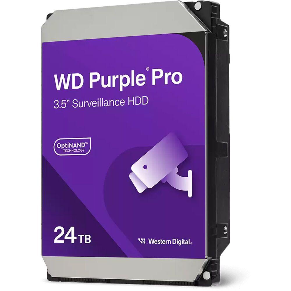 Жесткий диск 3.5'' 24 ТБ Purple Pro, SATAIII, 7200 об/мин, 512 МБ