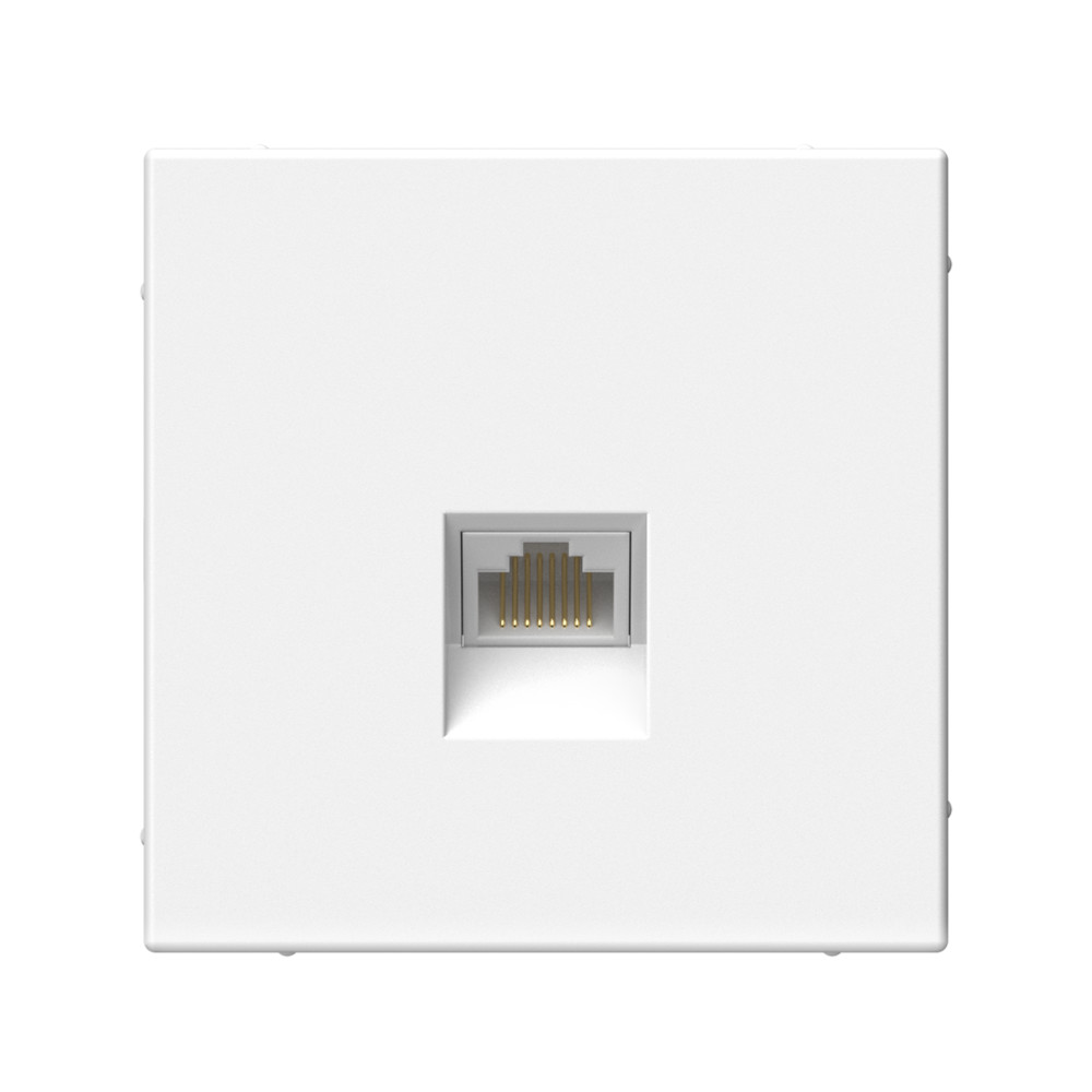 ARTGALLERY розетка компьютерная RJ45, кат. 5е, механизм, белый