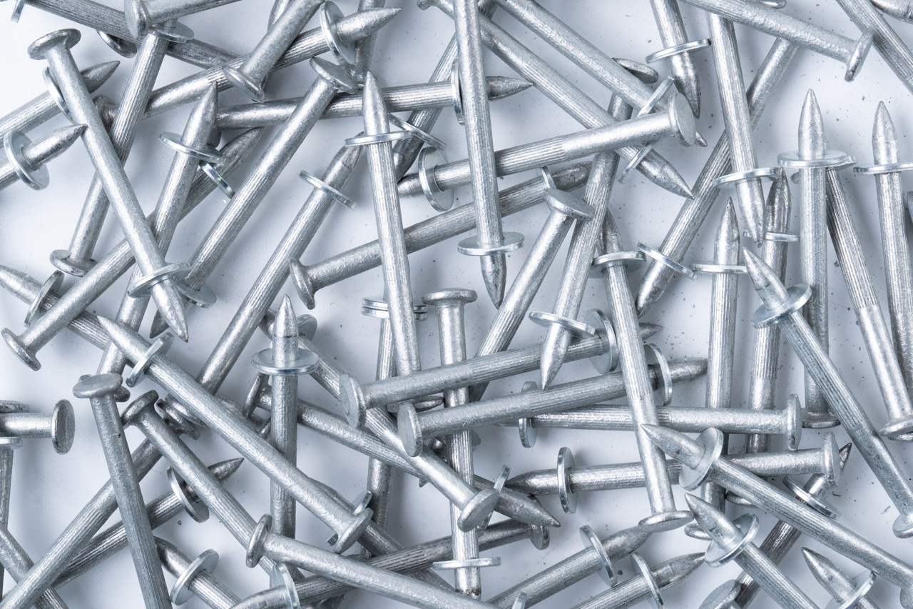 Дюбель-гвозди оцинкованные DNJ 4.5х60 (15 кг/уп.)