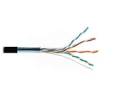 Витая пара F/UTP кат 5e 4х2х0.46 AWG24 Light PE OUT