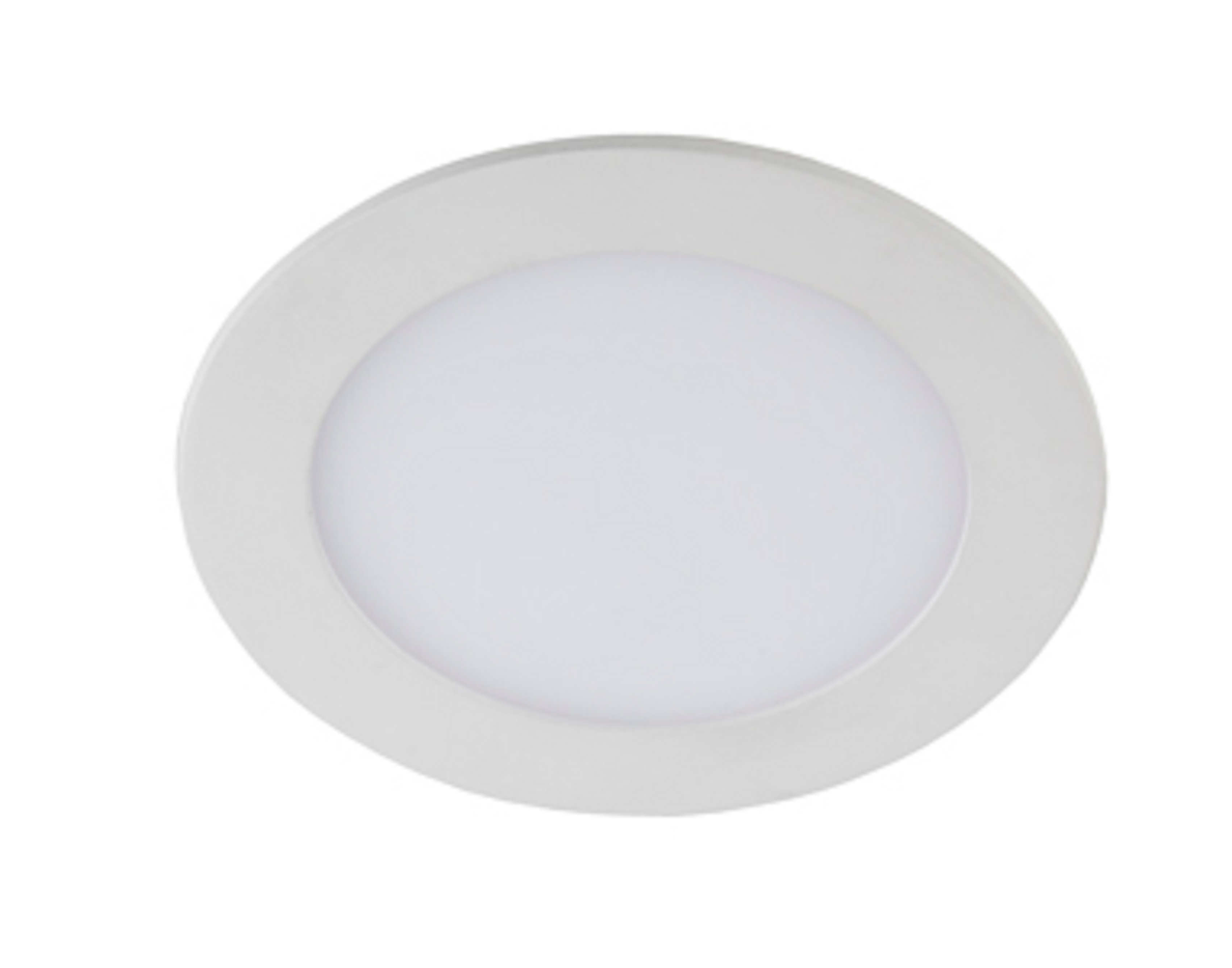 Светильник встраиваемый LED 1-18-6K/1 светодиодный круглый LED 18W 220V 6500K (20/360)