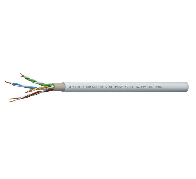 Кабель лоутокс КВПнг(A)-LSLTx-5е 4х2х0.52