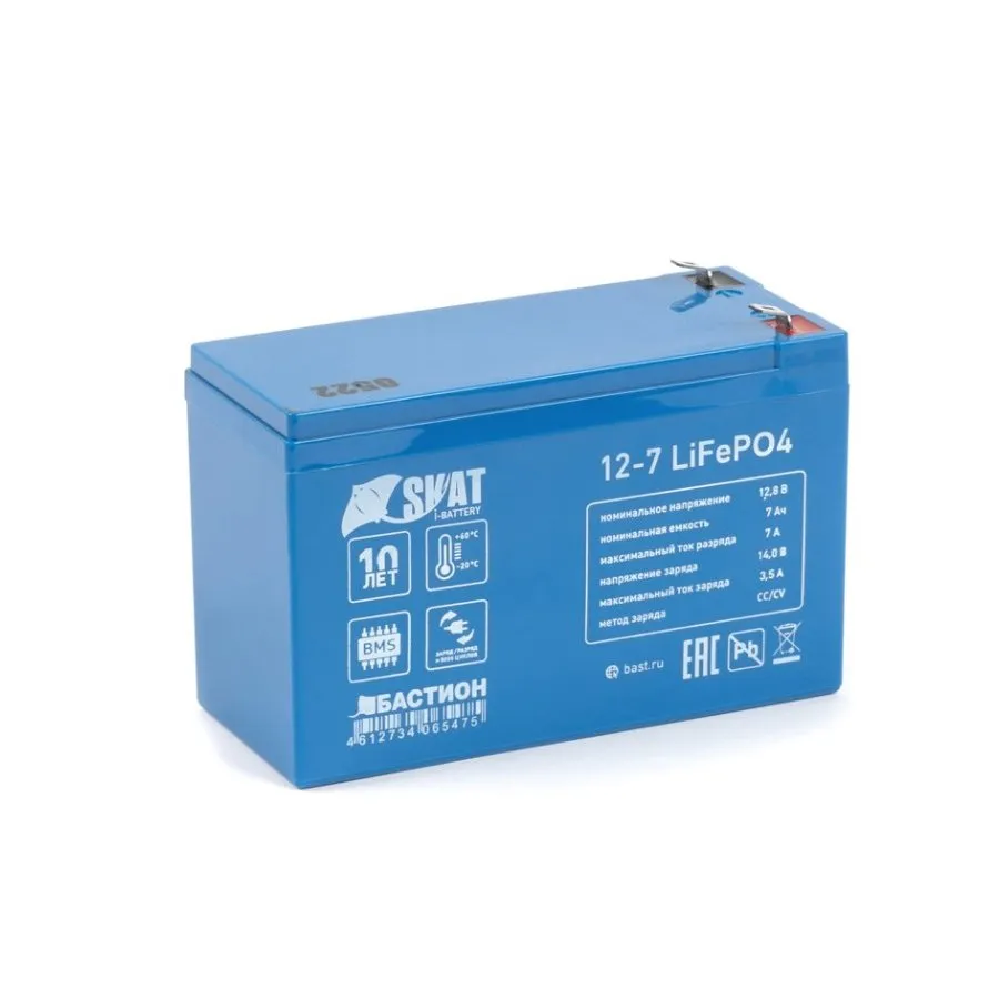 Skat i-Battery 12-7 LiFePo4 Бастион