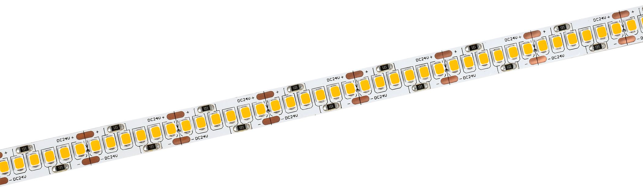 Лента светодиодная 22Вт/м 24В 3000К IP20 240 LED/м LSR6-1-240-20-1-05 IEK