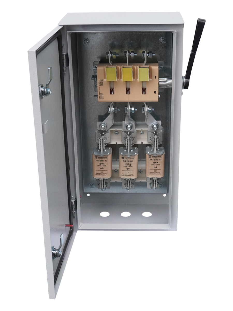 Ящик силовой ЯРП-250-54 УХЛ2, с ППН-35 250А, держатели медь, IP54 (ЭТ)