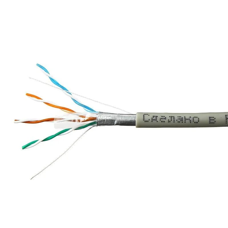 Витая пара FTP 4 пары категория 5е экран внутренняя Cu Premium (FTP 4x2x0,51 5е in/Cu.)