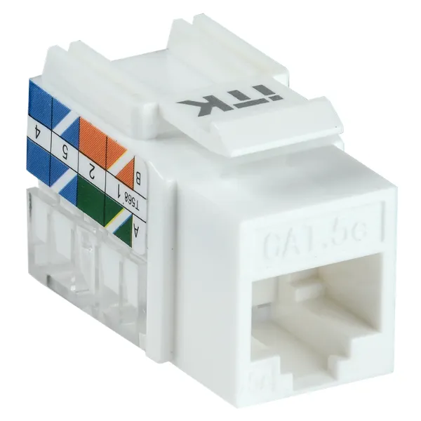 Модуль Keystone Jack кат. 5E UTP 110 IDC 90 град.