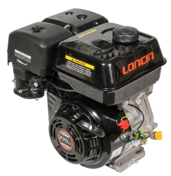 Двигатель бензиновый Loncin G270F /Engine Loncin G270F (Ømm)