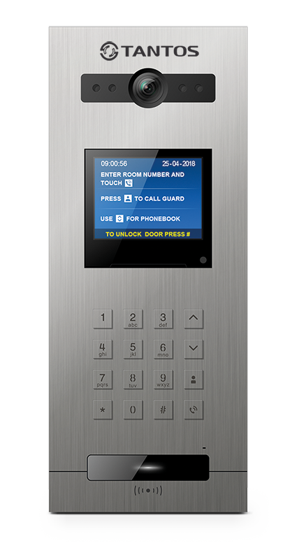 Вызывная видеопанель Tantos EasyBuild
