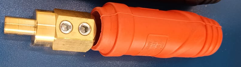 Разъем силовой кабельный красный СКР 70-95 мм.кв. для DUAL DWG-500 / Cable plug red (70-95mm.)