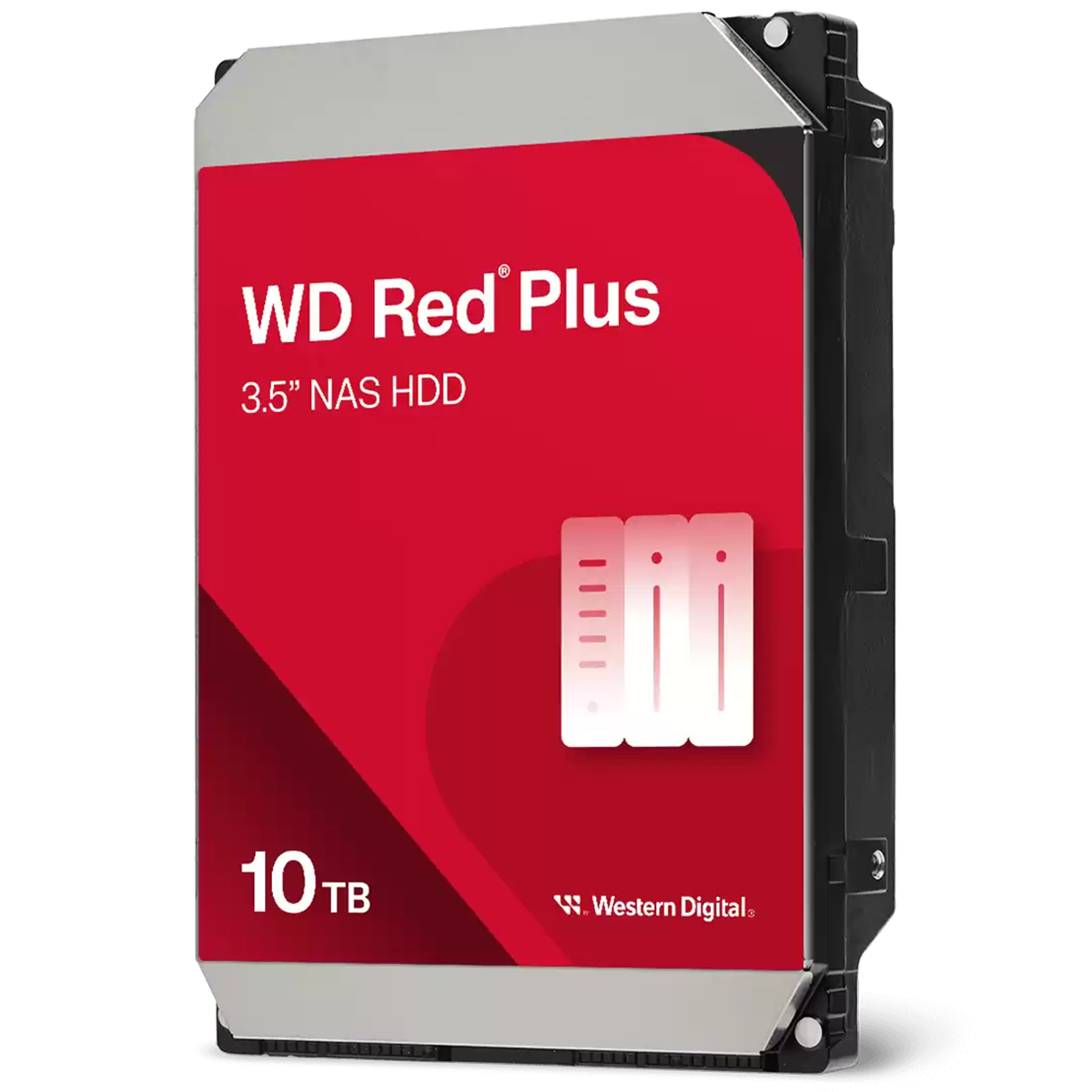 Жесткий диск 3.5'' 10 ТБ Red Plus, SATAIII, 7200 об/мин, 512 МБ