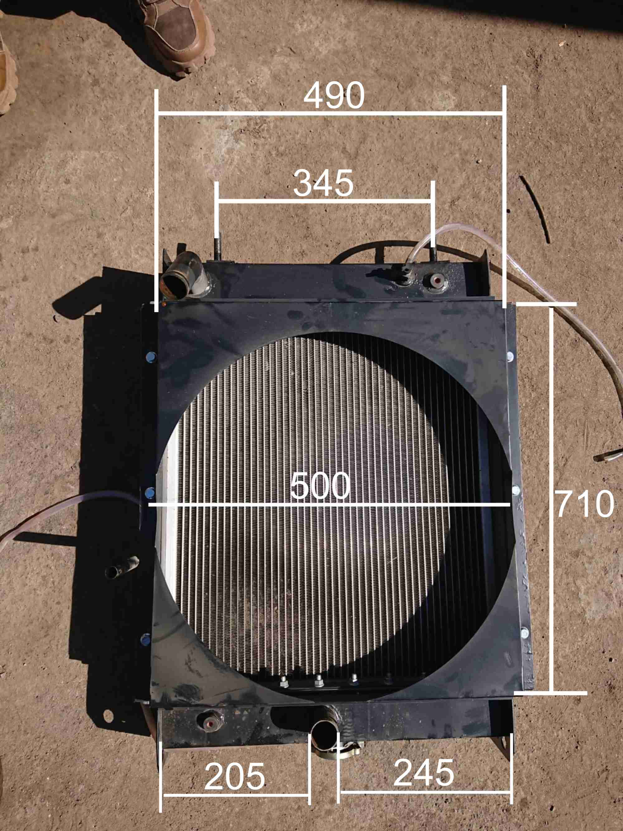 Радиатор охлаждения Ricardo K4100DS; TDК 30 4L/Radiator