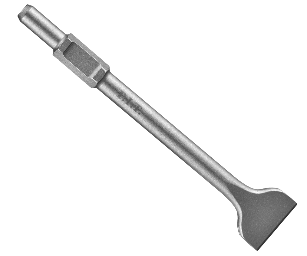 Зубило плоское HEX 75x400 мм