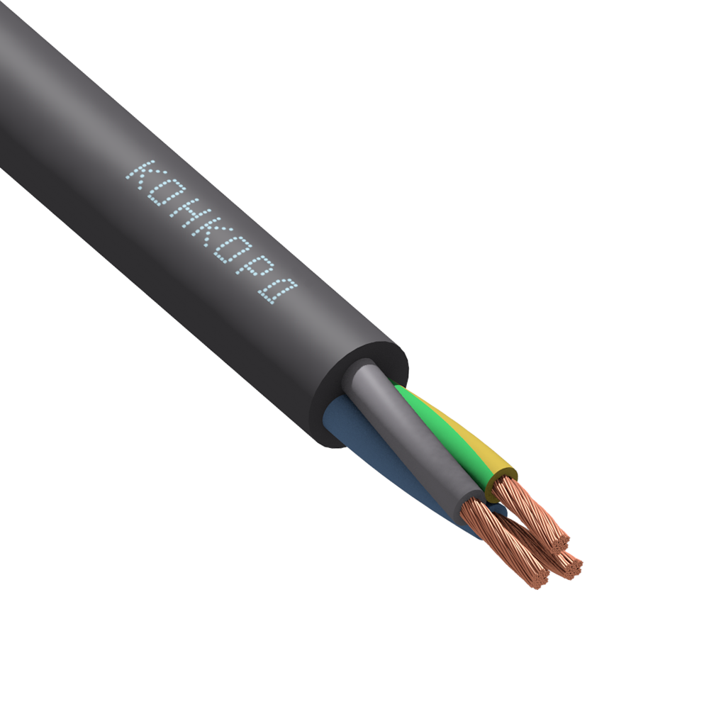 Кабель силовой кгтп-хл 3х4(N.PE) 380/660-3 (100)