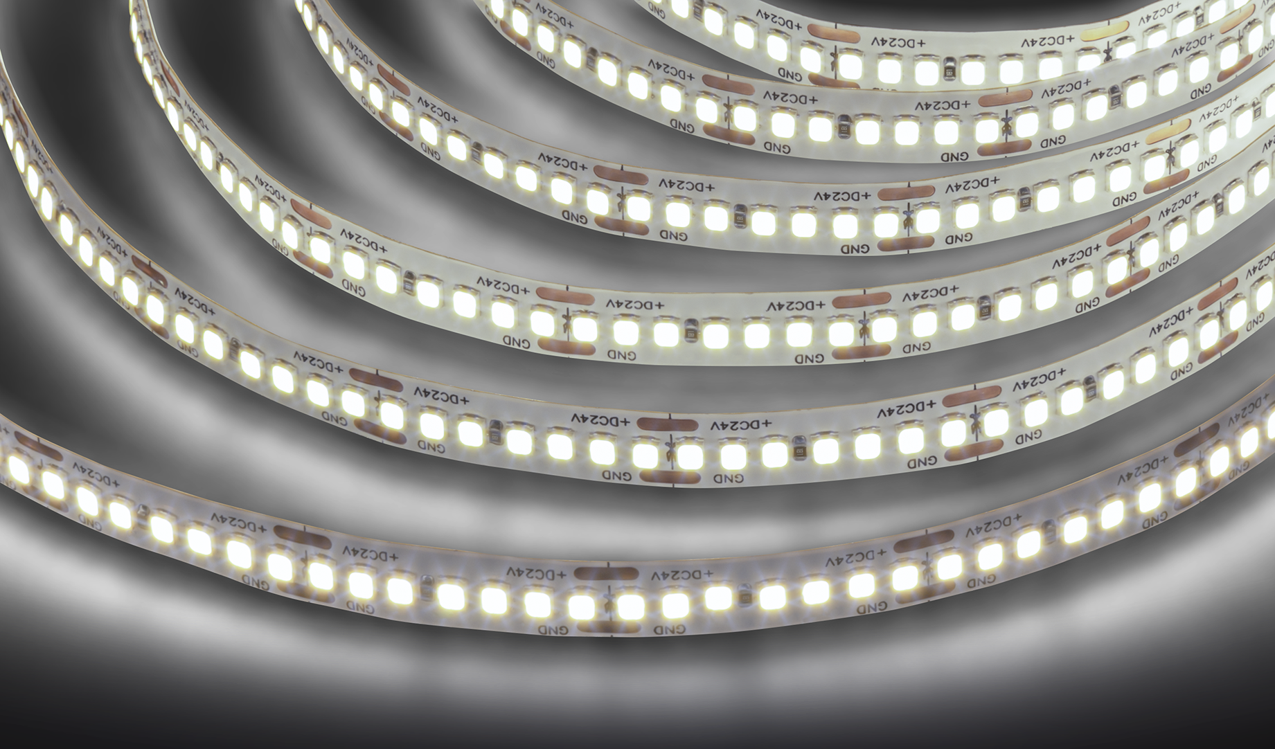 Лента светодиодная 18Вт/м 24В 4000К IP20 240LED/м NLS-2835 5м