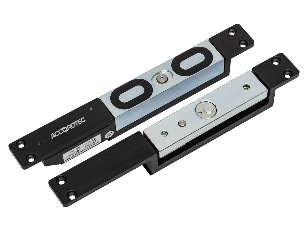 ML-1200N2 Электромагнитный замок сдвиговый ACCORDTEC, 1200 кг, врезной