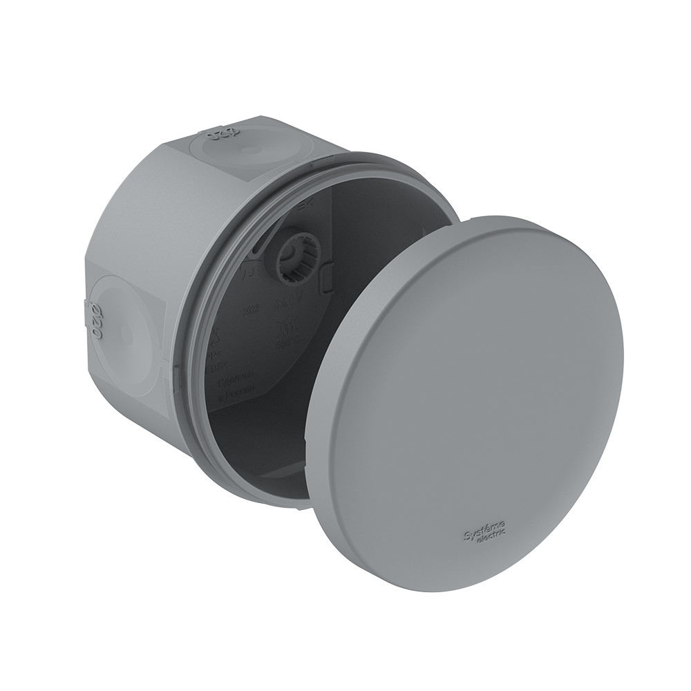 MultiBox Коробка распределительная с мембранными вводами IP66 80x50 Серая (со стикером) под пистоле т
