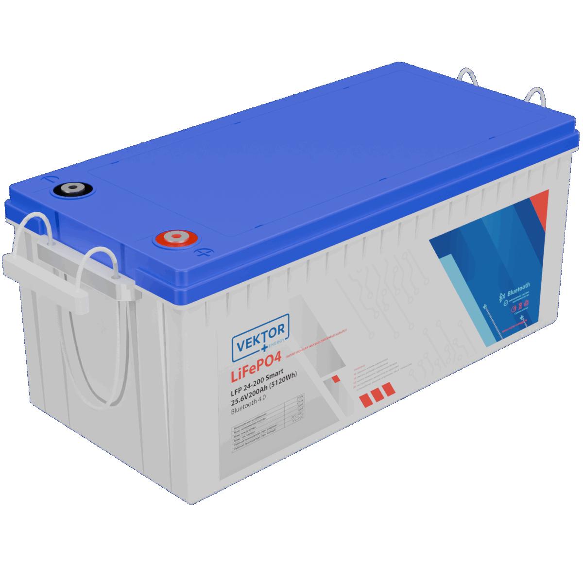 Аккумуляторная батарея VEKTOR ENERGY LFP 25.6-200