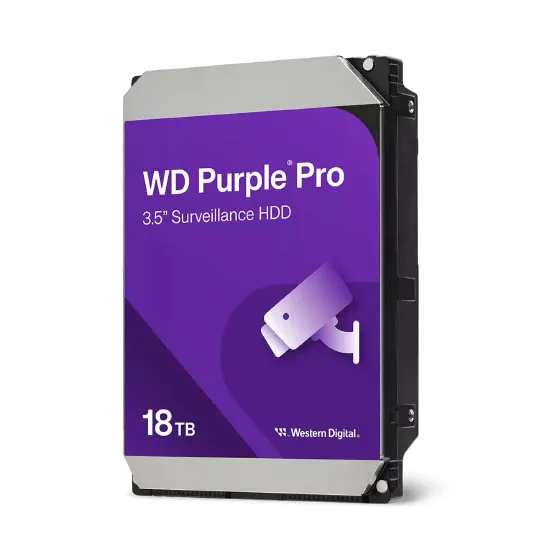 HDD WD SATA-III 18Tb WD181PURP Purple Pro (7200rpm) 512Mb 3.5"