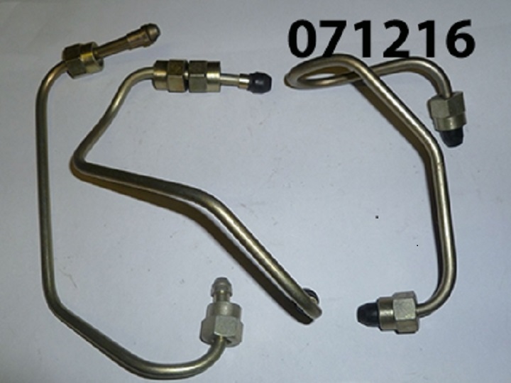 Трубки топливные высокого давления (к-т на 1 дв-ль,3 шт) KM376AG /High pressure fuel pipes