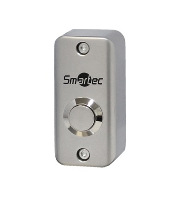 Кнопка металлическая, накладная Smartec ST-EX012SM
