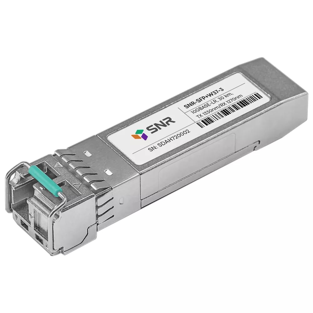 Модуль SFP+ WDM 1хLC, 10 Гб/с, 5 дБ, Tx:1330/Rx:1270 нм, до 3 км