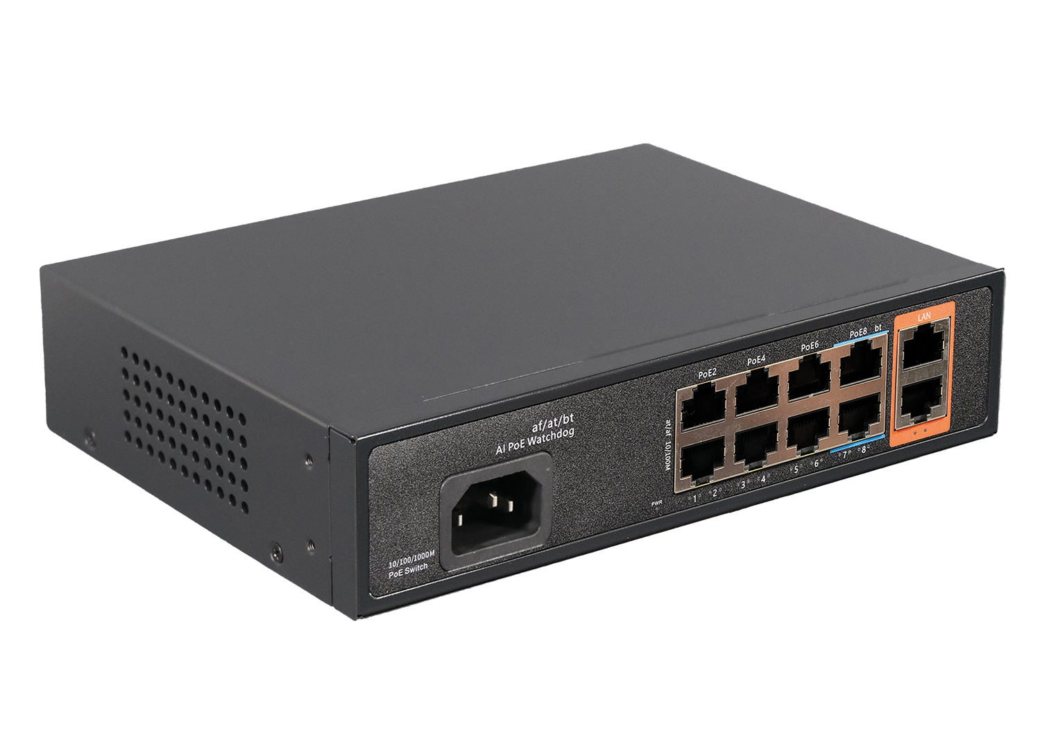 Коммутатор PoE Tantos TSn-8FP10G2