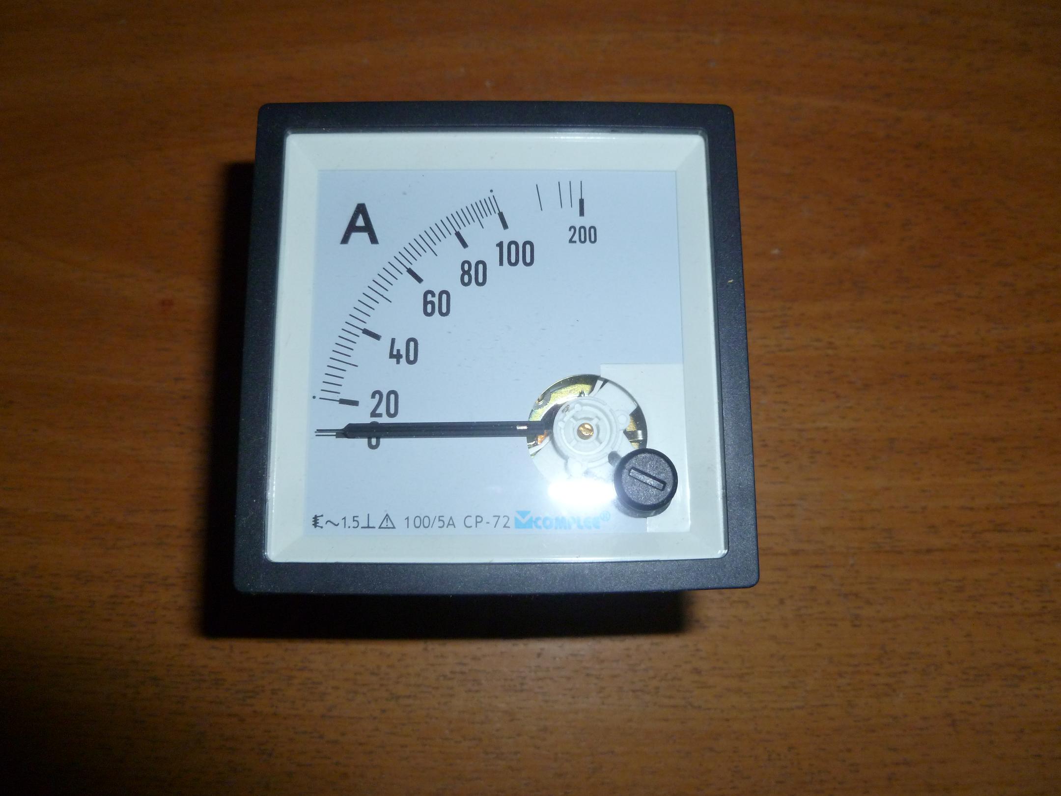 Амперметр (0-100А) для Lester (Аmpermeter for YD480+BCI164D 1P)