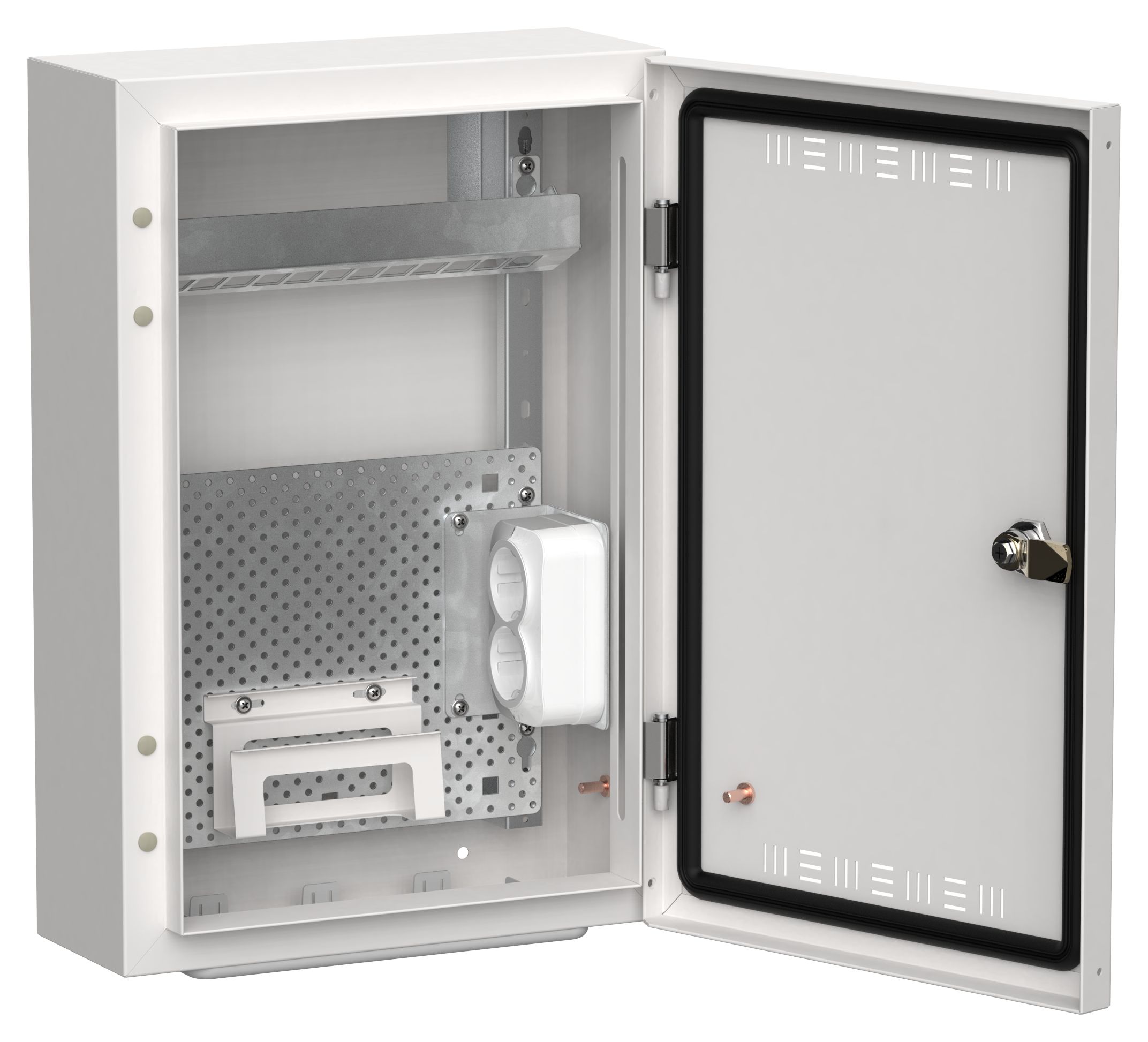 TITAN 5 Корпус мультимедиа ЩРн-24 (1х24) 460х310х140мм IP30 белый