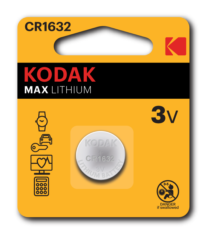 Батарейка CR1632-1BL MAX Lithium (60/240/36000)