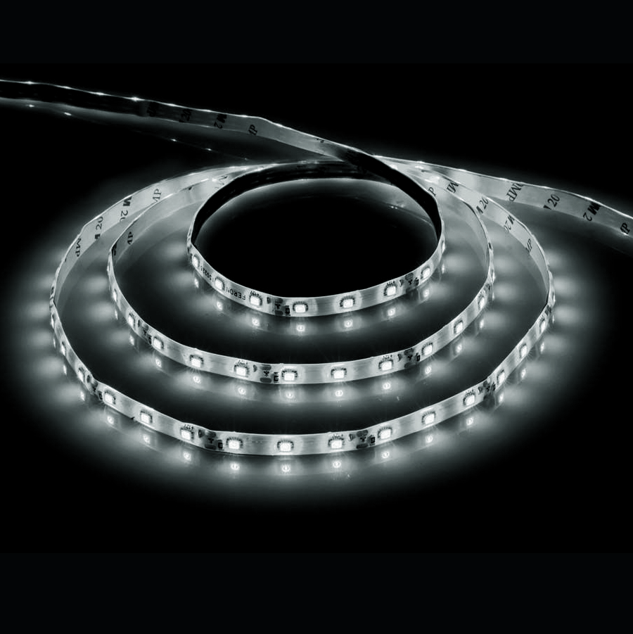 Лента светодиодная 4.8Вт/м 12В 4000К IP20 60LED/м LS603