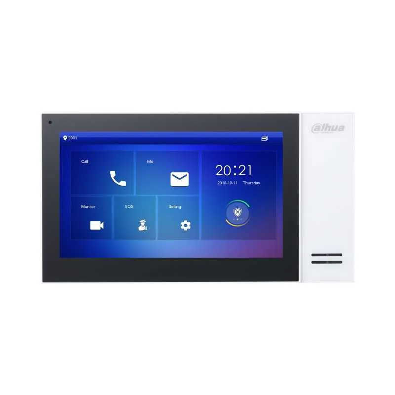 DH-VTH2421FW-P Монитор видеодомофона IP 7 дюймовый, белый